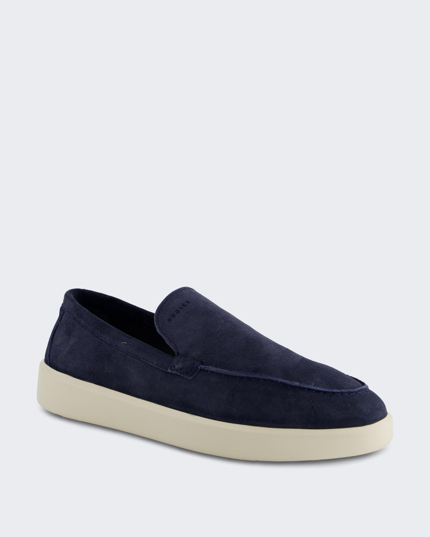 Heren Nubikk Loafer Blauw