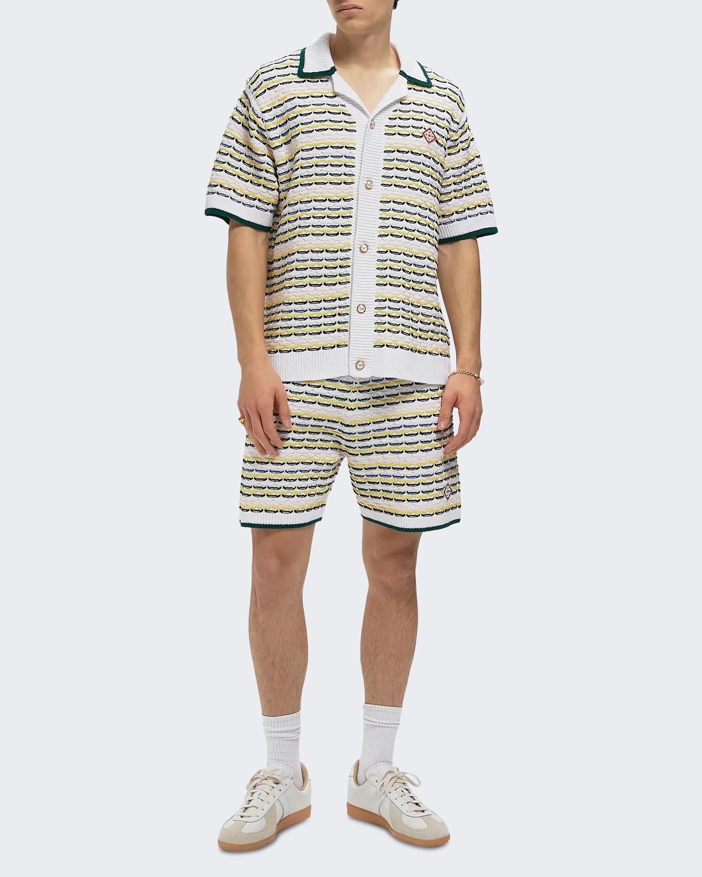 Heren Tuck Stitch Shorts