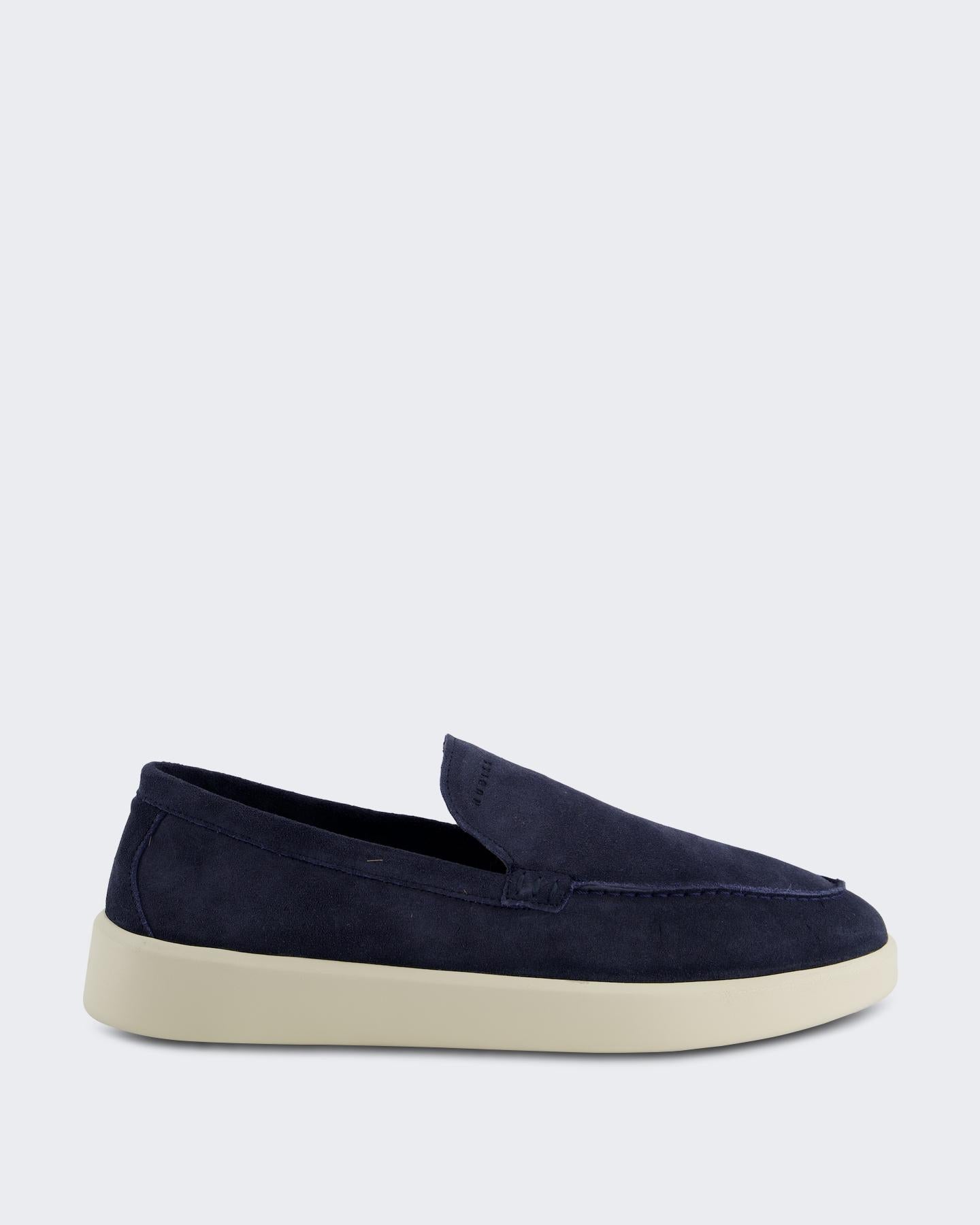 Heren Nubikk Loafer Blauw
