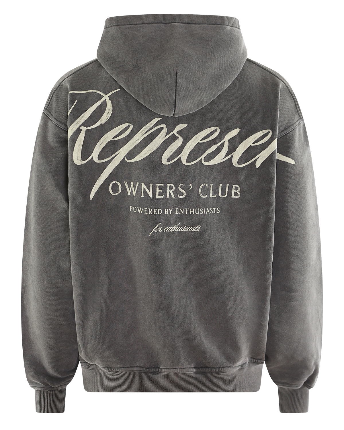 Heren Owners Script Hoodie Blauw