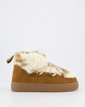 Inuikii Damen Teddy Low Boot Ecru Braun
