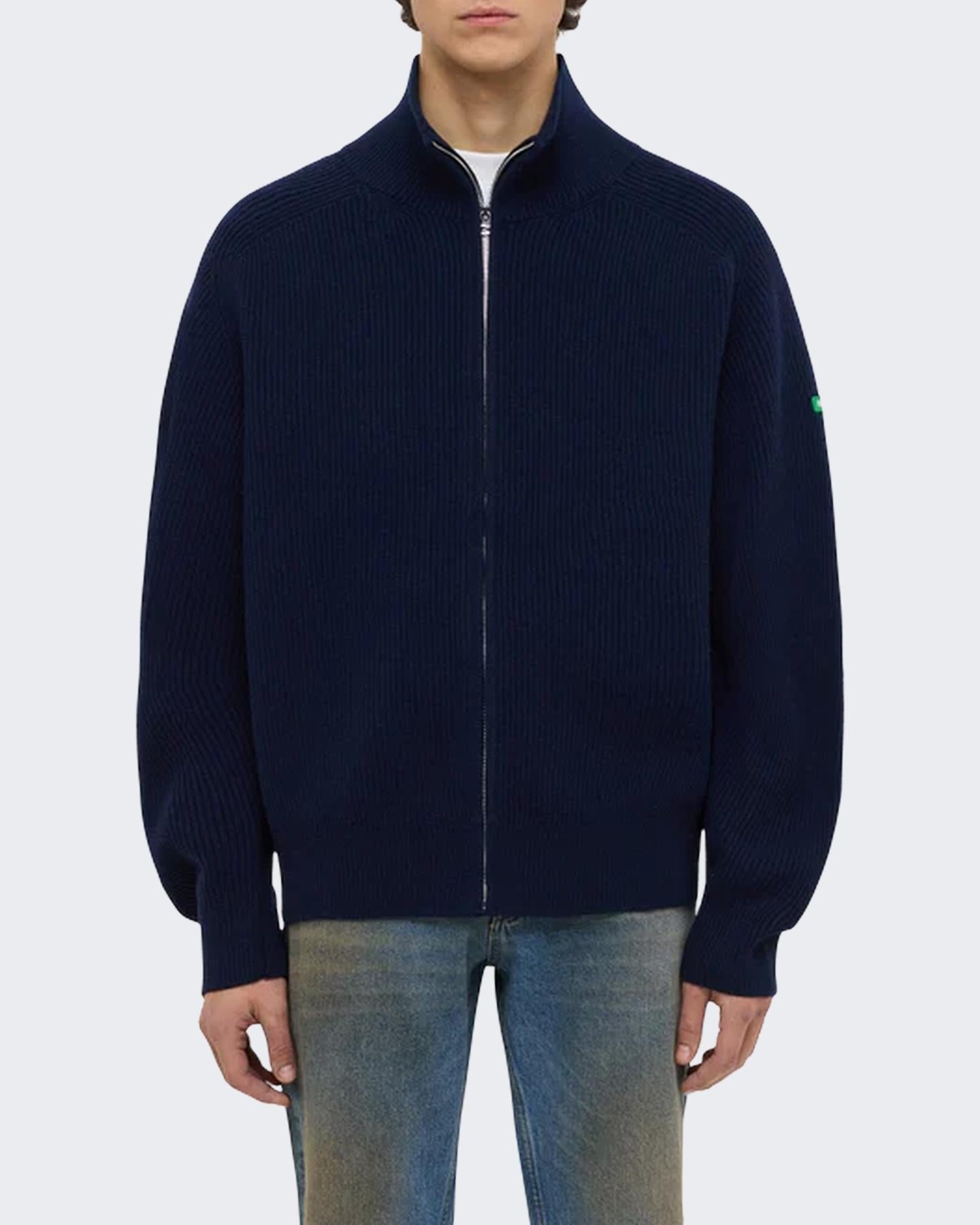 Heren Badge Knit Cardigan