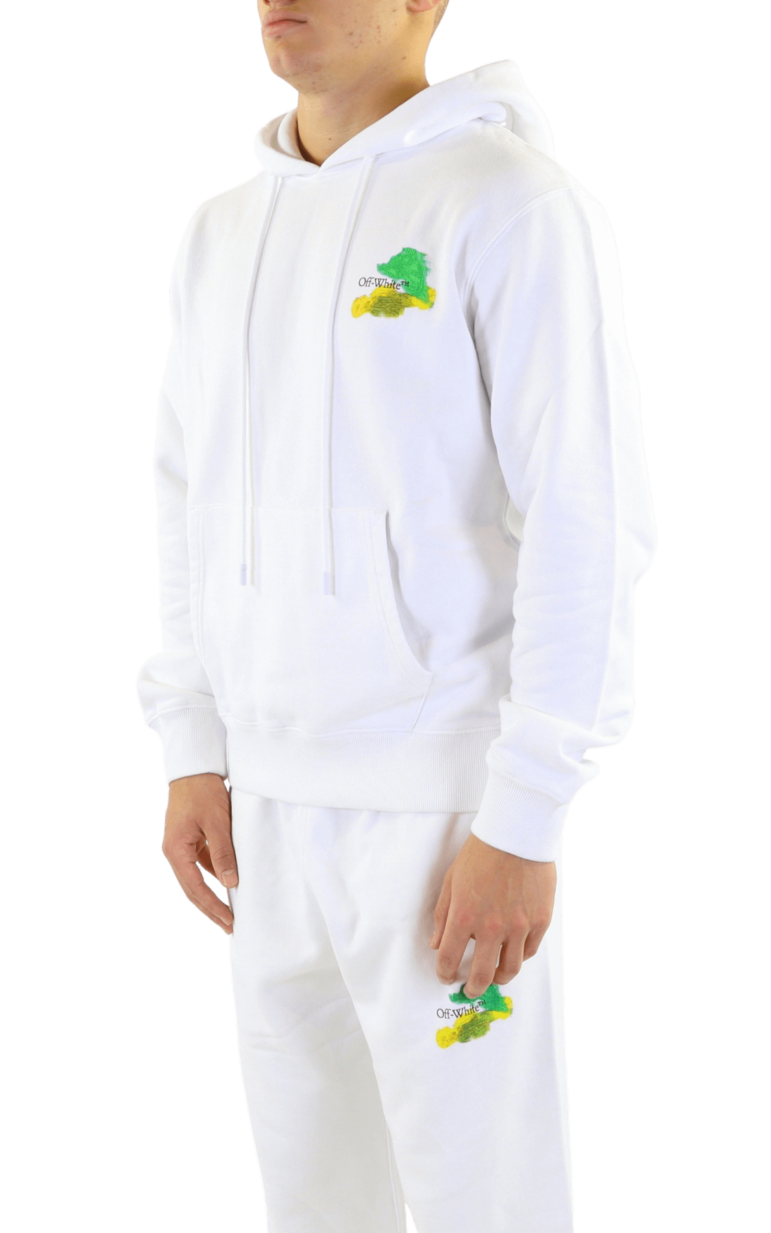 Heren Brush Arr Slim Hoodie
