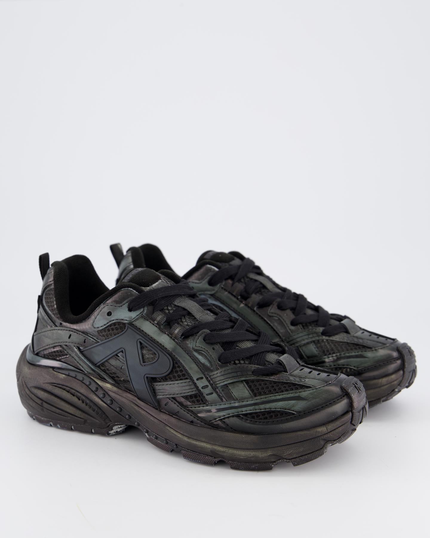 Heren Storm Runner  Dip Dye Zwart