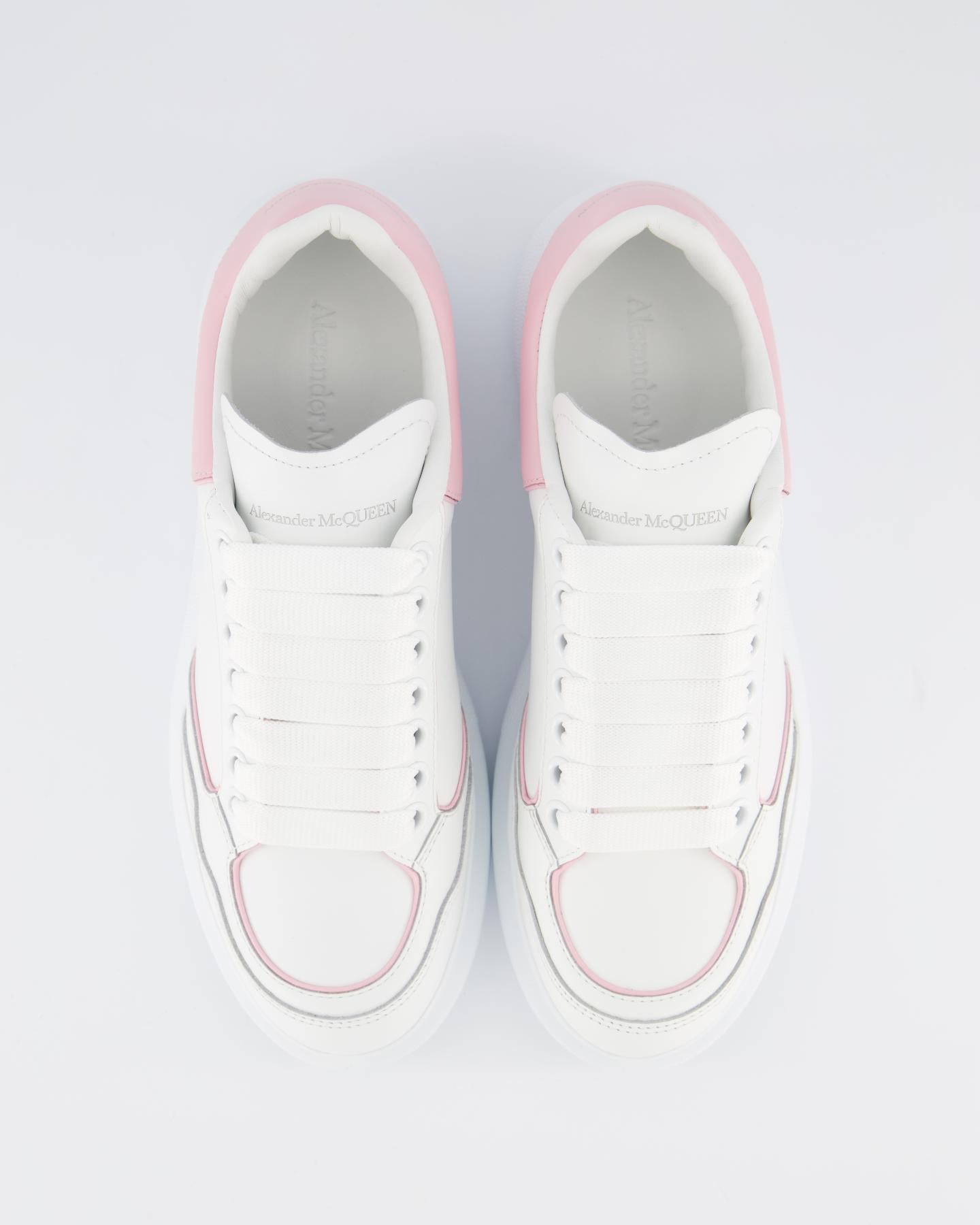 Dames Oversized Sneaker Wit/Roze
