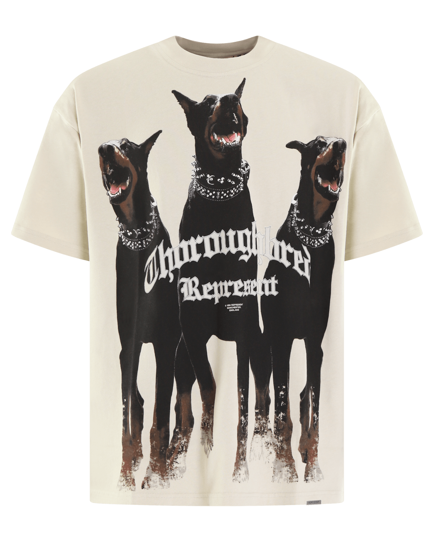 Represent Heren Thoroughbred T-Shirt Bruin - Eleganza.nl