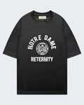Herren Mesh T-Shirt Notre Dame Schwarz