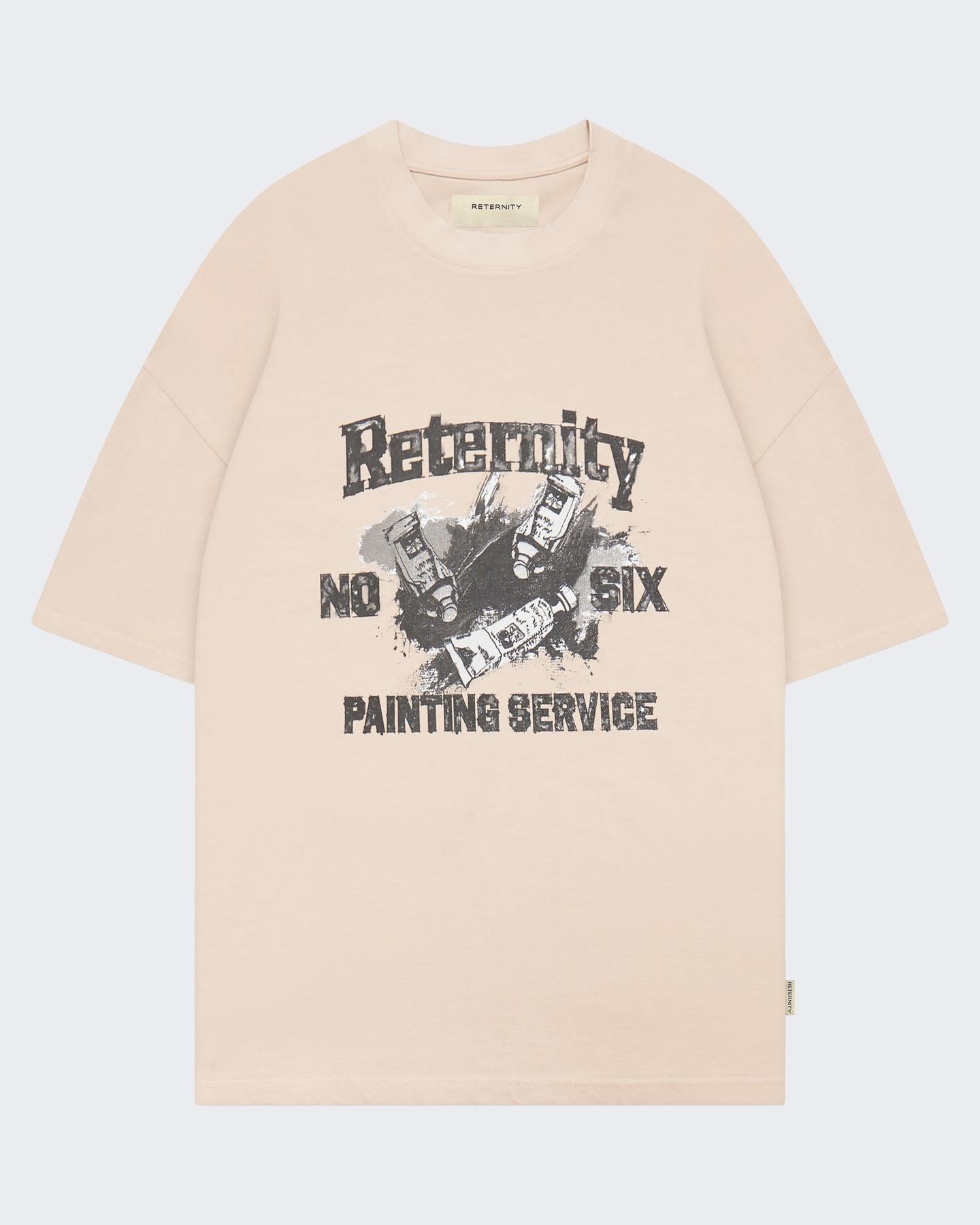 Reternity Heren Painting Service T-Shirt - Eleganza.nl
