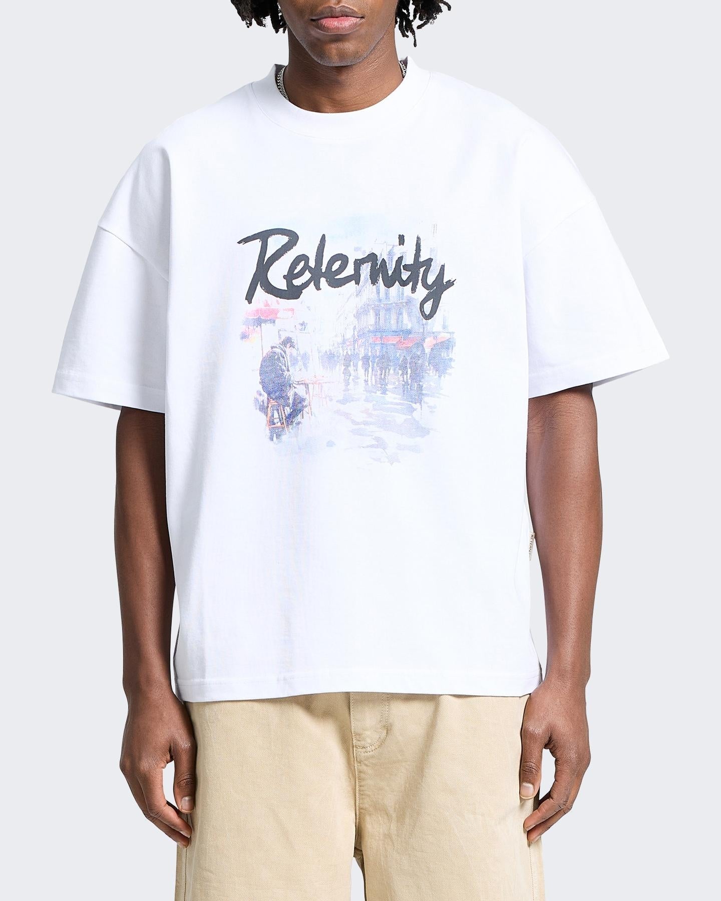 Reternity Heren Rue De Paris T-Shirt - Eleganza.nl