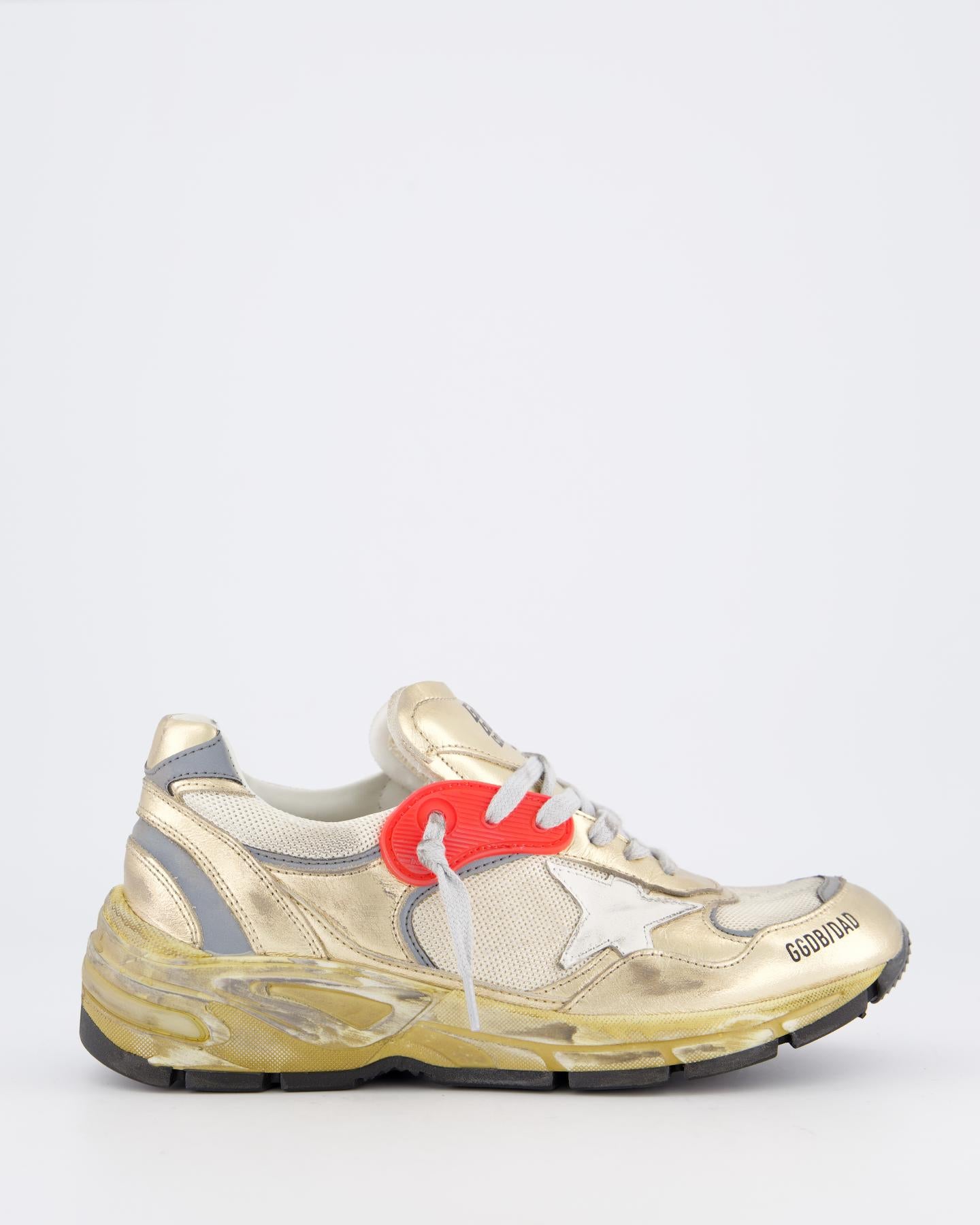 Dames Running Dad Sneaker Metallic