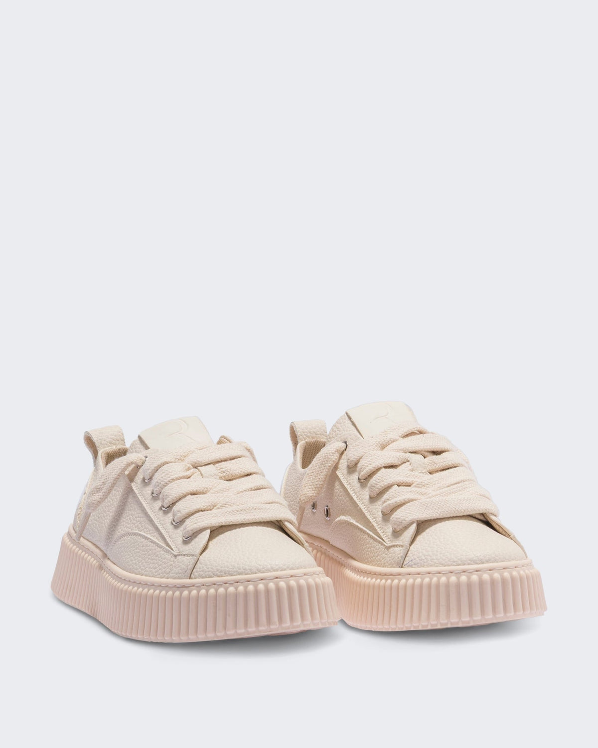 RHUN Unisex Treble 2019 Grain Leather Beige - Eleganza.nl