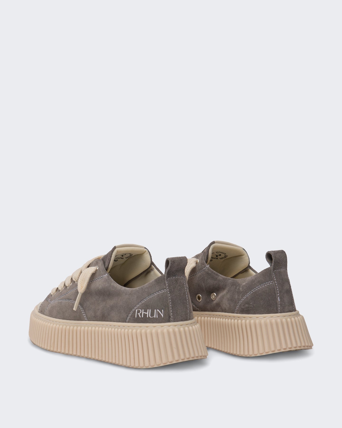 RHUN Unisex Treble 2020 Suede Grey - Eleganza.nl