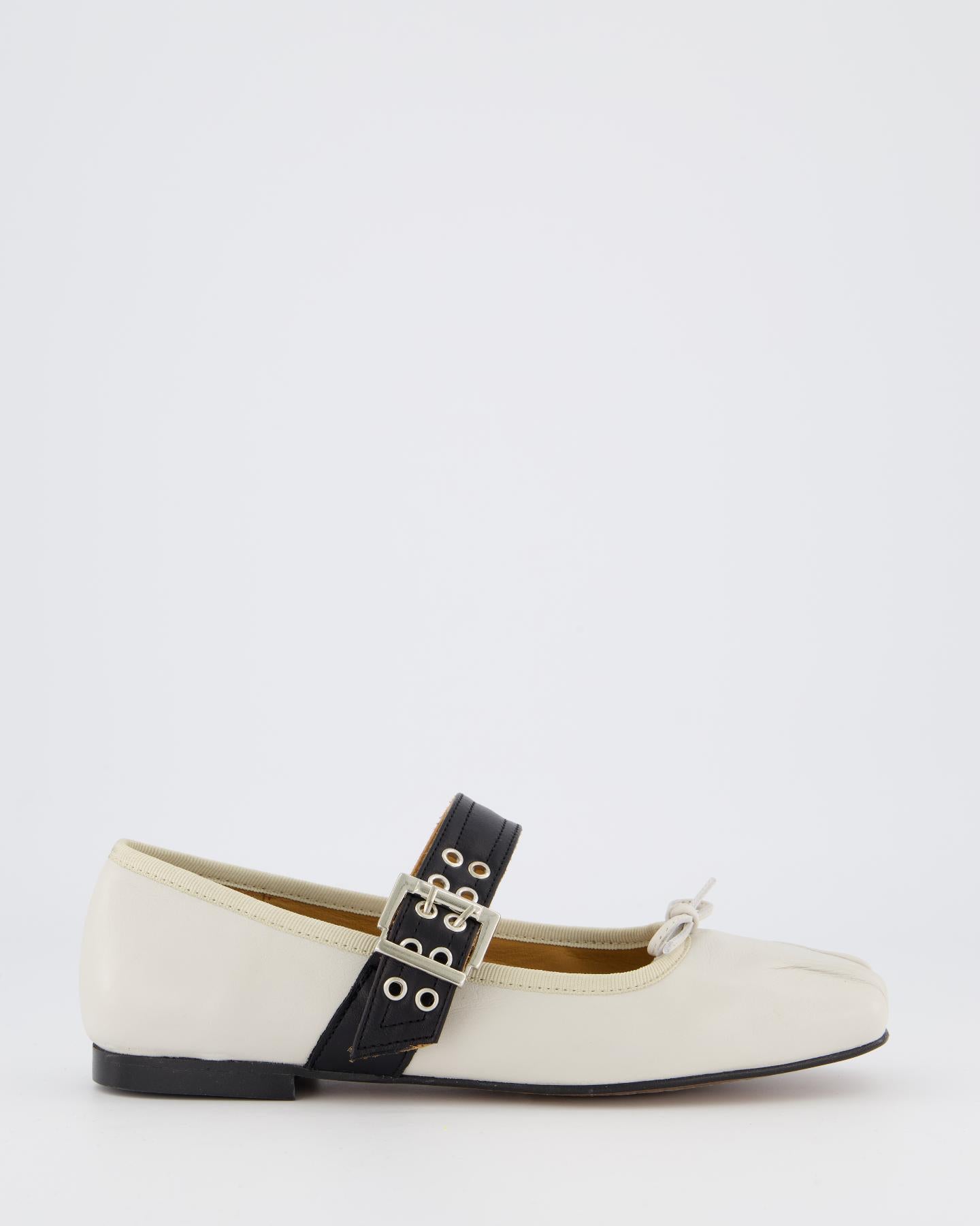 Dames Astrid Loafer Wit/Zwart