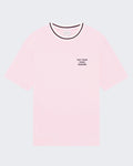 Drole De Monsieur Heren Slogan Sport T-Shirt Roze