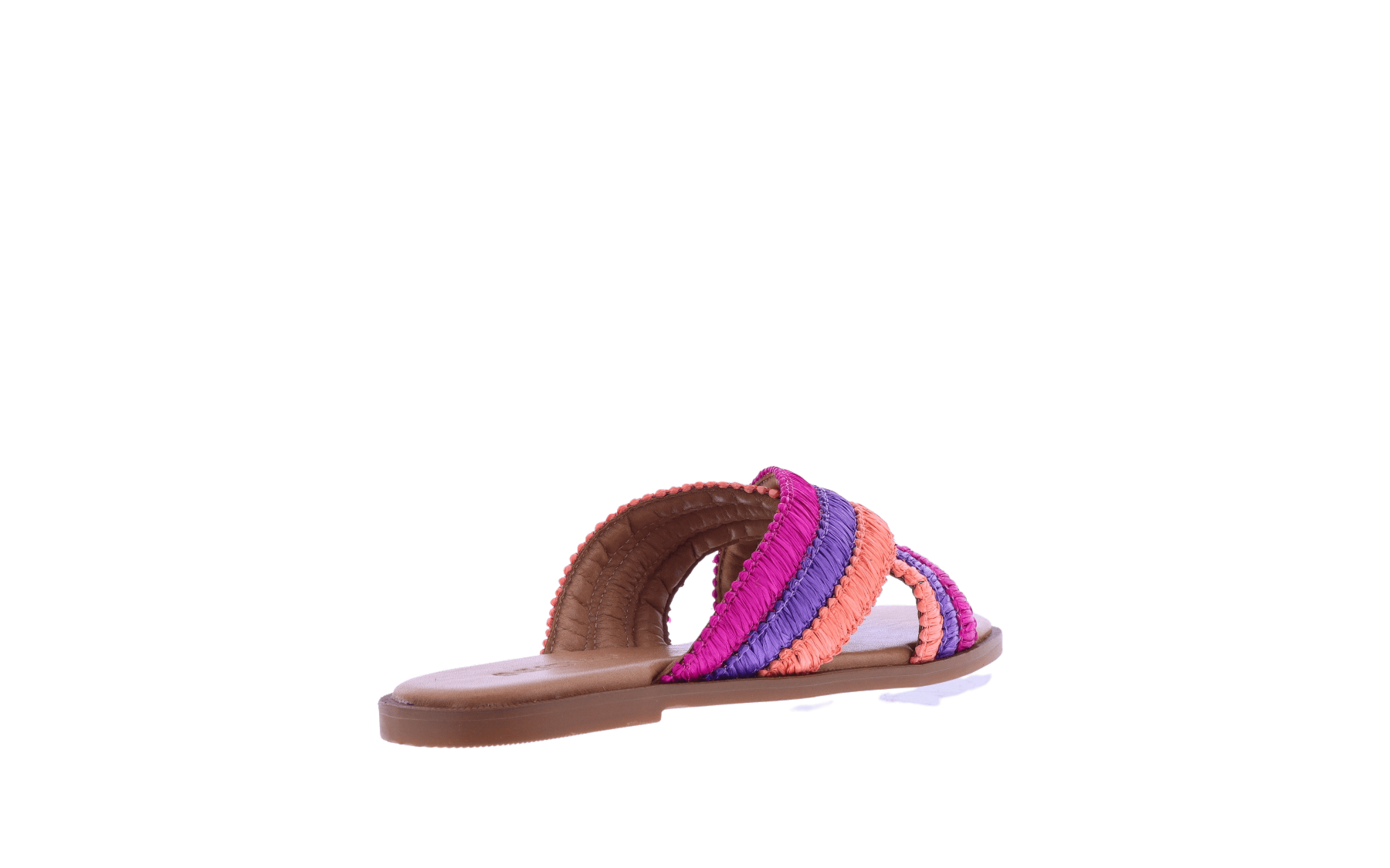 Dames Inuovo Slipper Roze/Oranje/Paa
