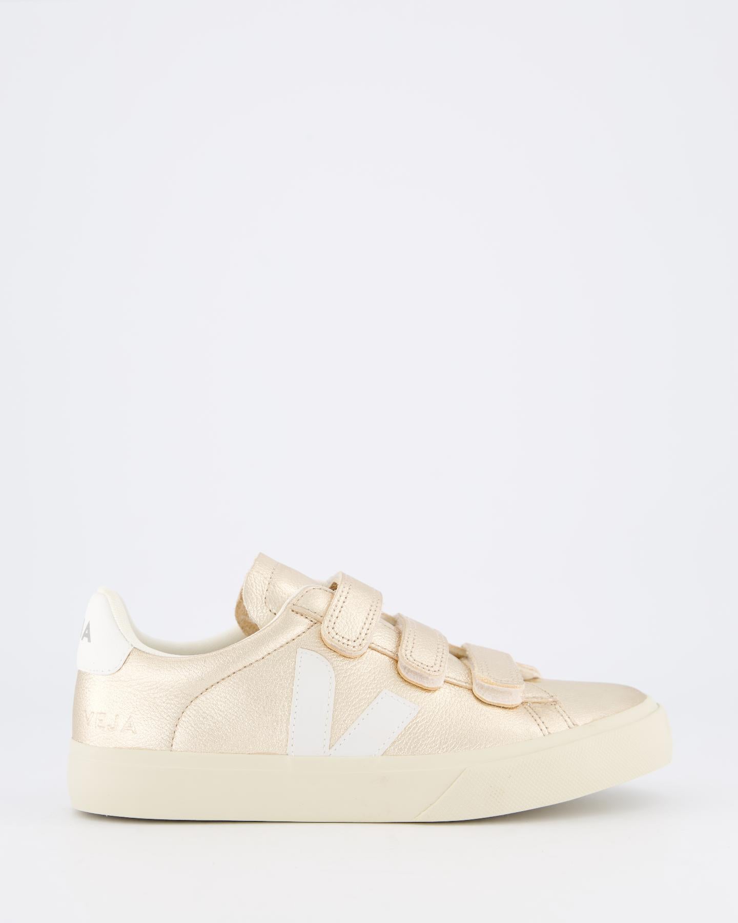 Dames Recife Sneaker Leer Goud