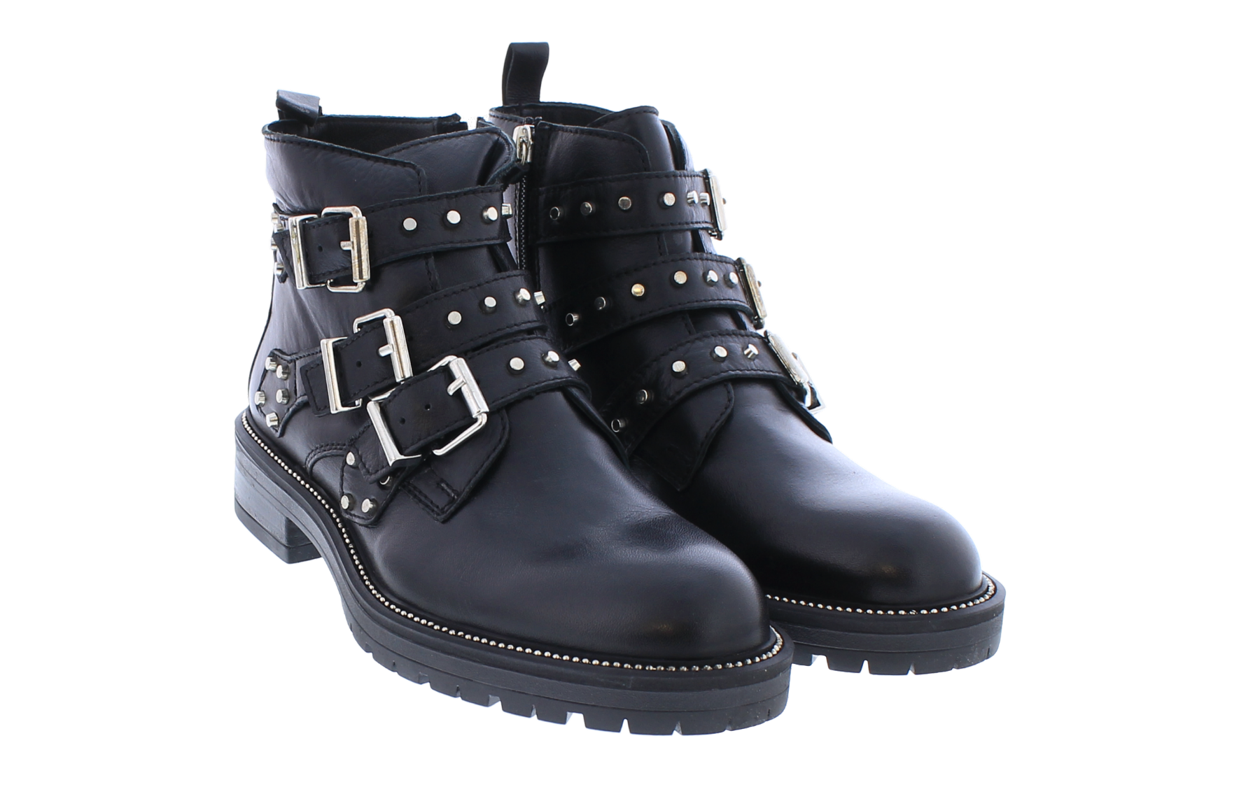 Dames Biker Studs with strap