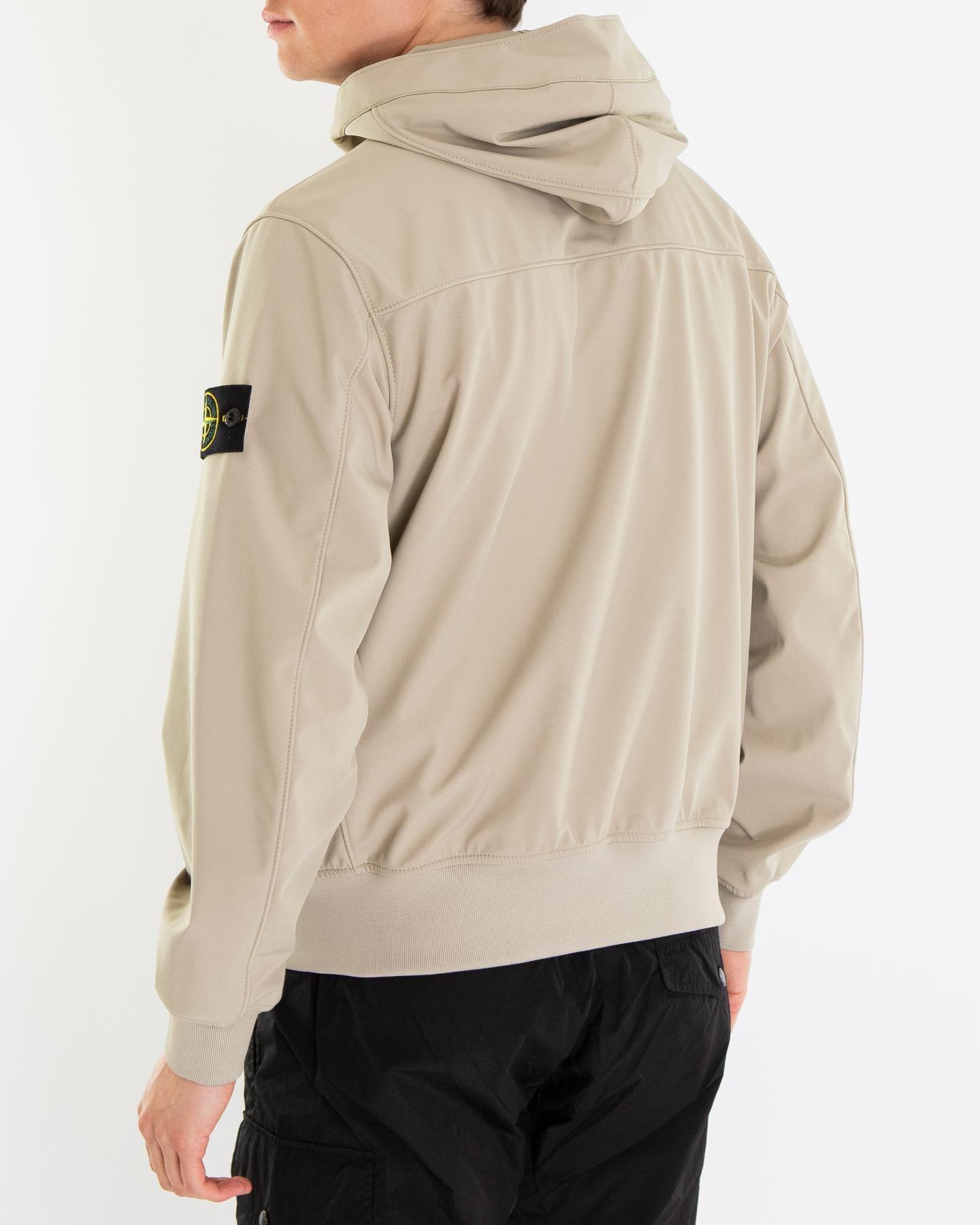 Heren Soft Shell Jacket Beige