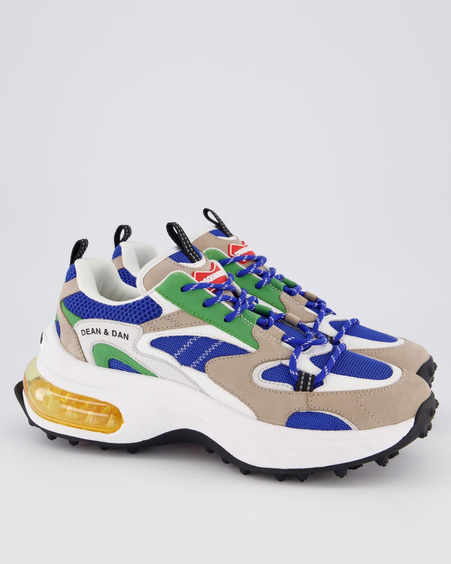 Heren Bubble Sneaker Grijs/Multi