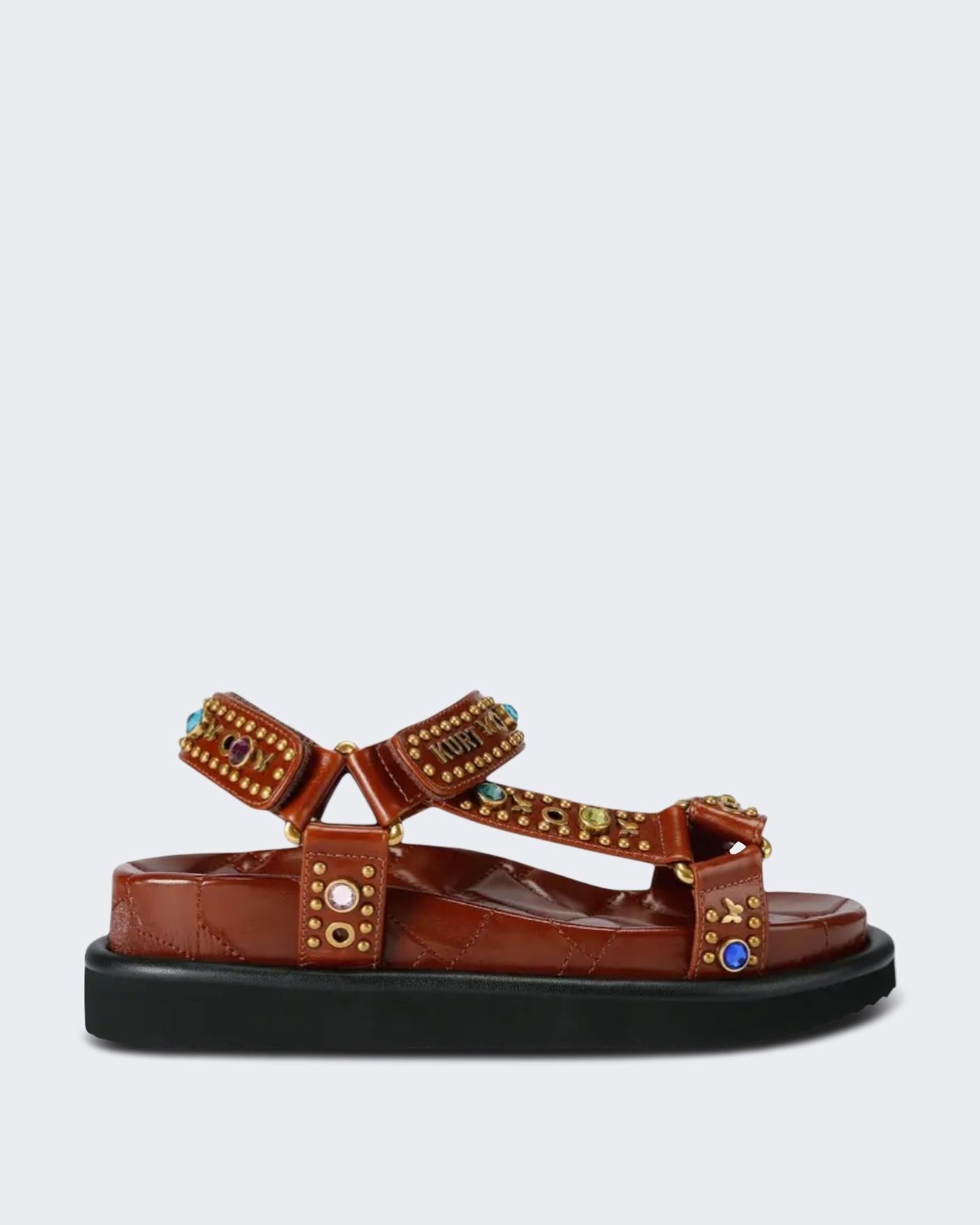 Dames Orson Sandaal Bruin