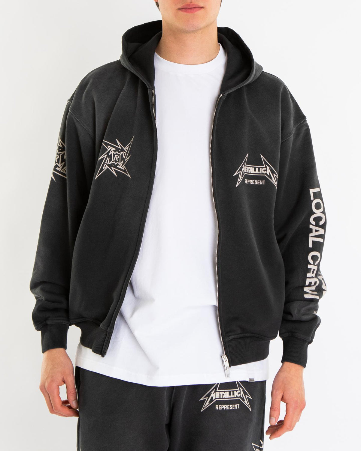 Heren Metallica 40 Yrs Hoodie Zwart