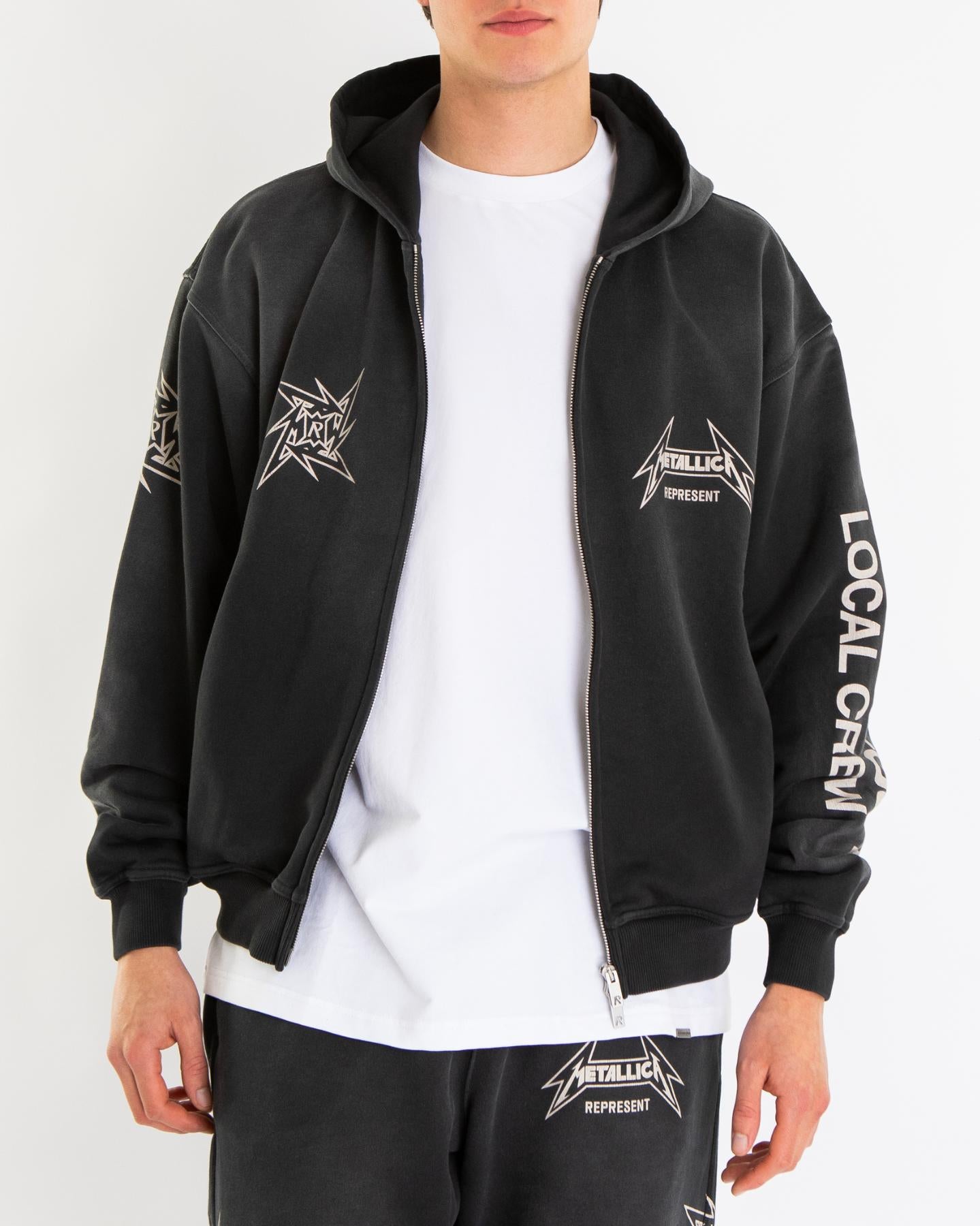 Heren Metallica 40 Yrs Hoodie Zwart