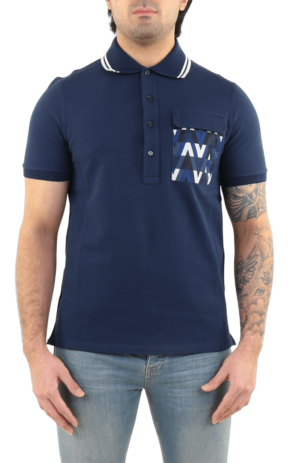 Heren Polo Jersey, Regular, Tasca Ny