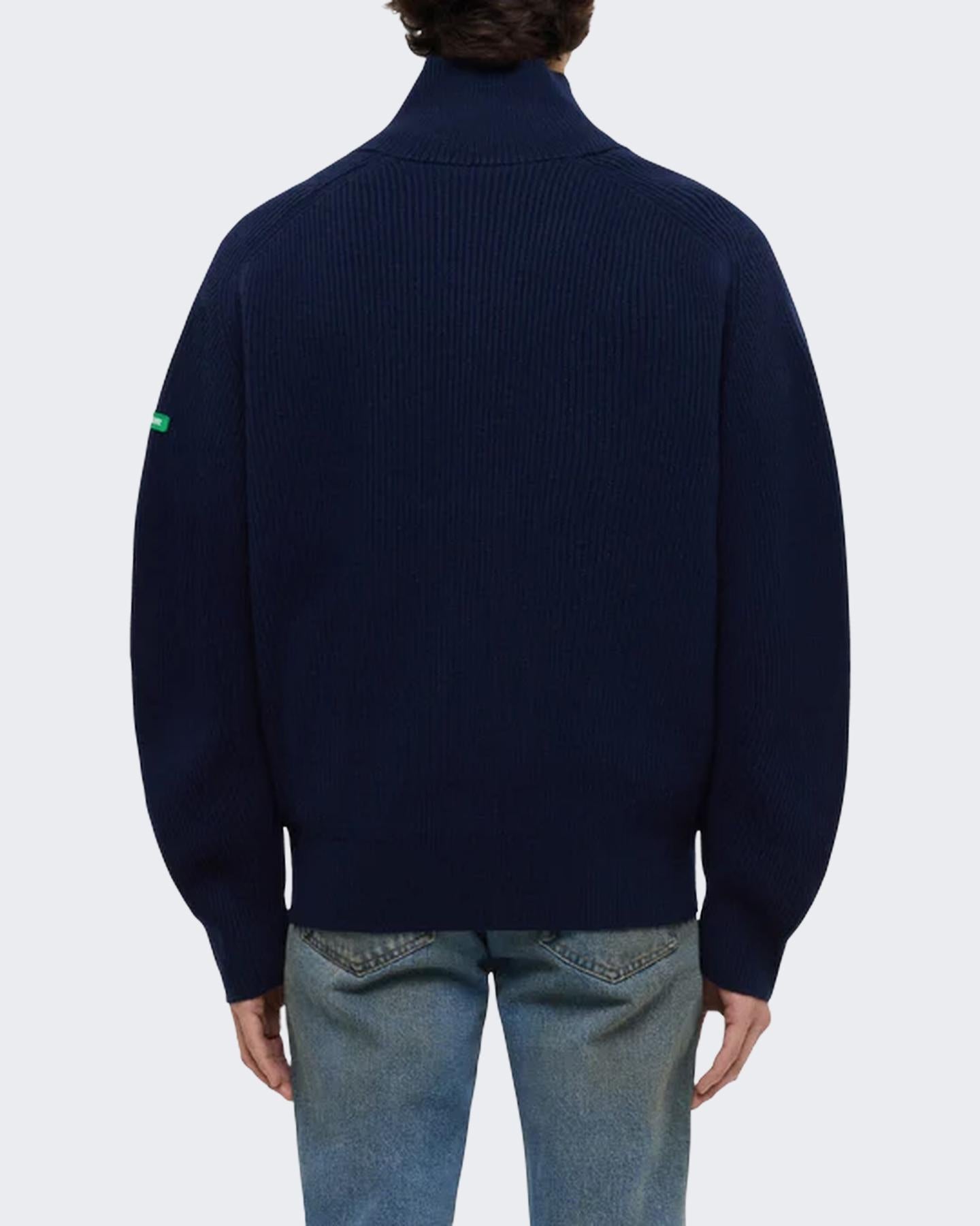 Heren Badge Knit Cardigan