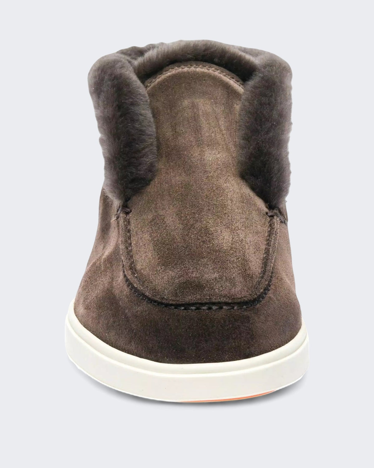 Santoni Dames Veterboot Fortune bruin - Eleganza.nl