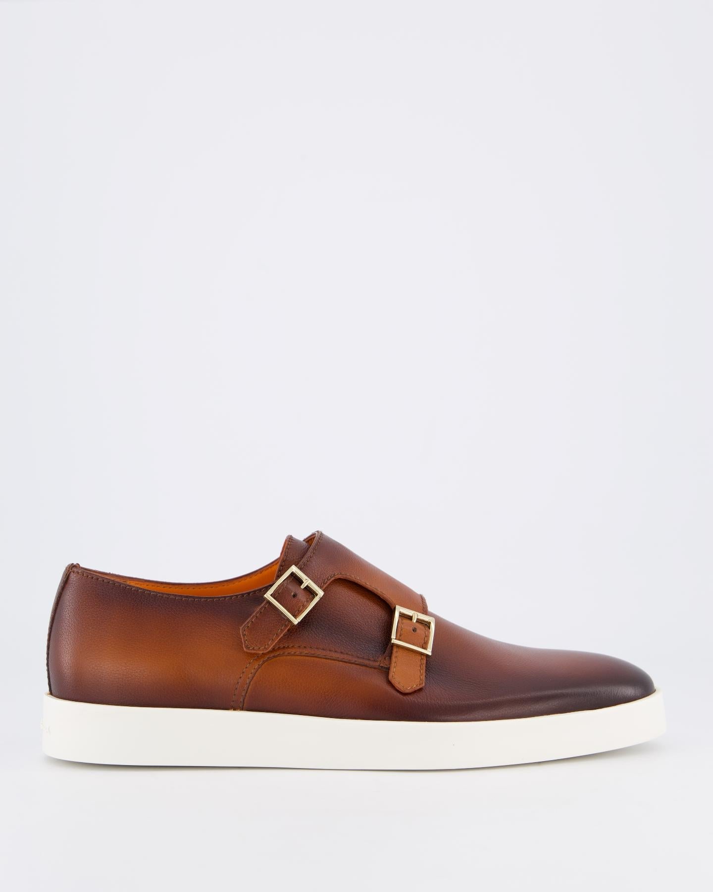 Santoni Heren Bankable Loafer Beige - Eleganza.nl