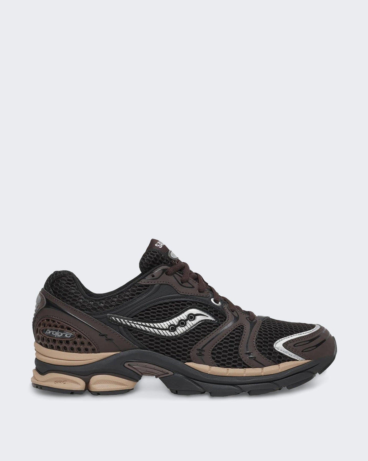 Saucony Dames Hardloopsneaker met premium demping Bruin - Eleganza.nl