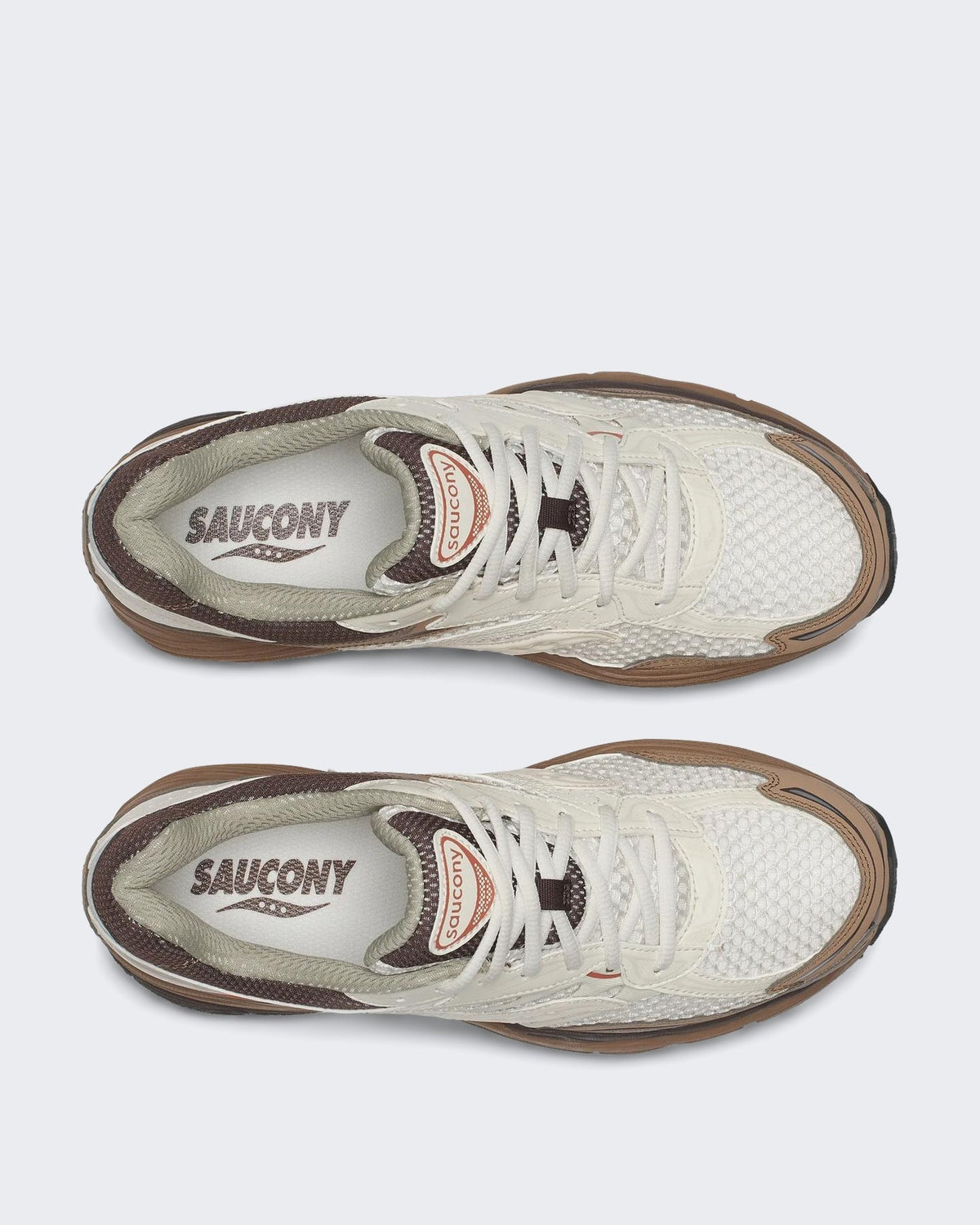 Saucony Heren Progrid Omni 9 hardloopsneaker Bruin - Eleganza.nl