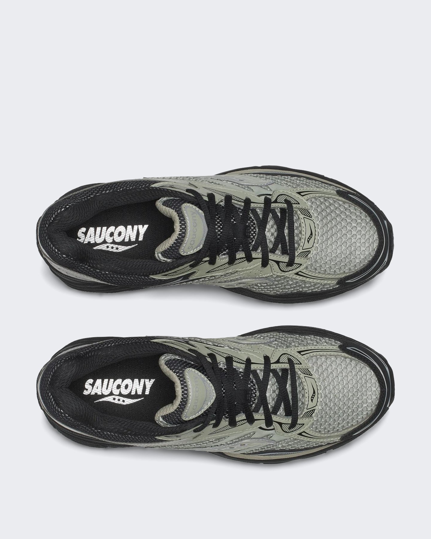 Saucony Heren Progrid Omni 9 hardloopsneaker Zwart - Eleganza.nl