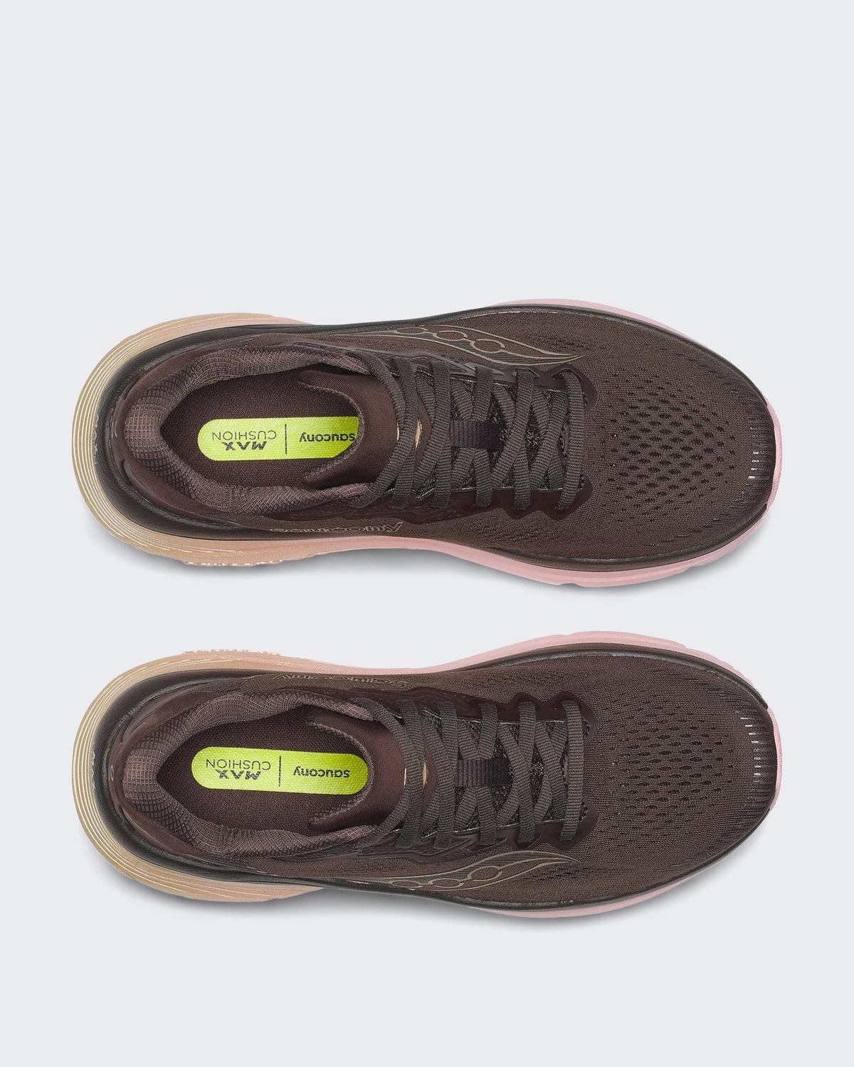 Saucony Unisex Hardloopsneaker met demping en stabiliteit Bruin - Eleganza.nl