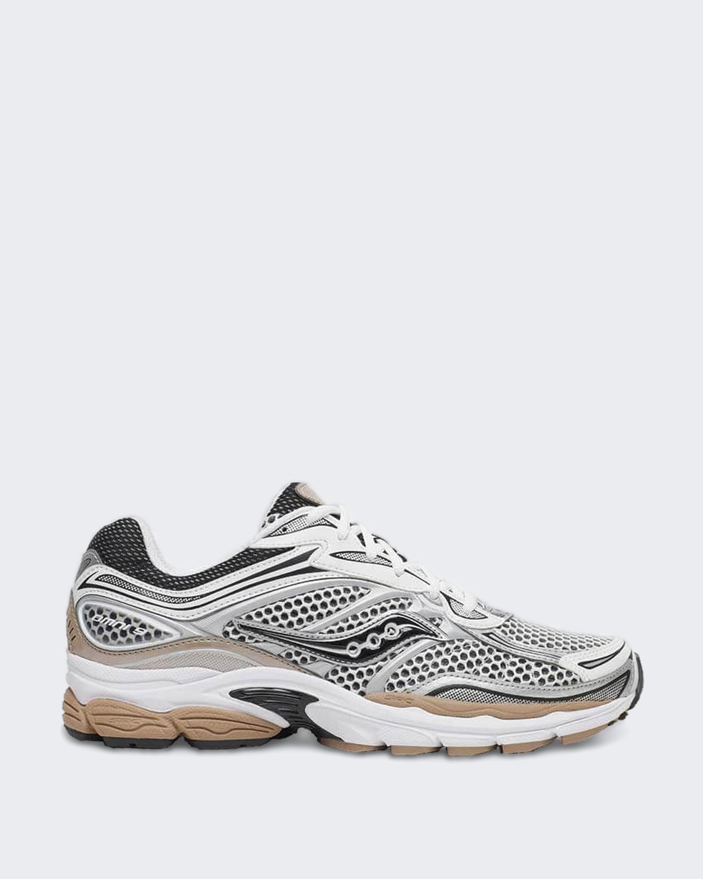 Saucony Unisex Progrid Omni 9 sneaker met veters Wit - Eleganza.nl