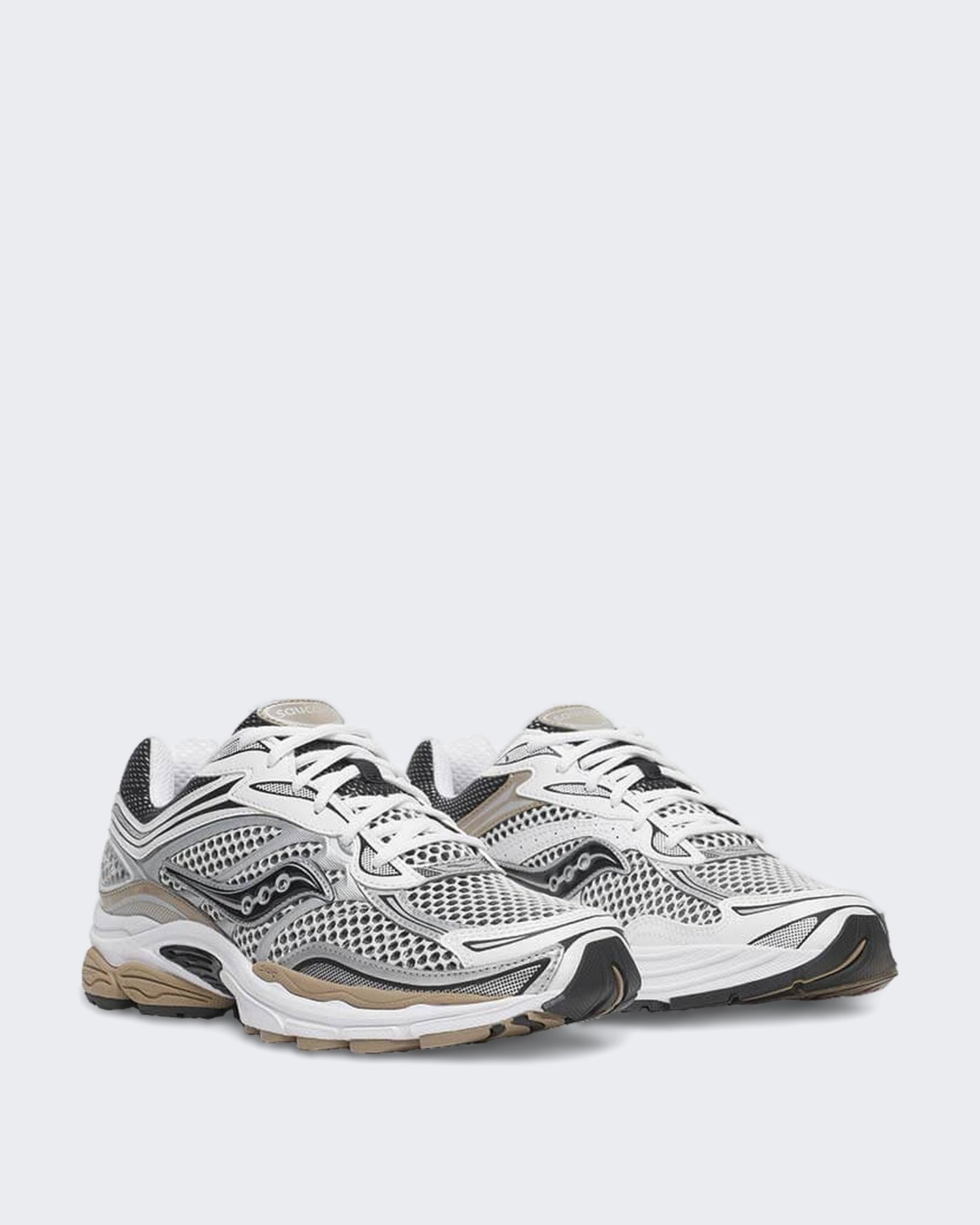 Saucony Unisex Progrid Omni 9 sneaker met veters Wit - Eleganza.nl