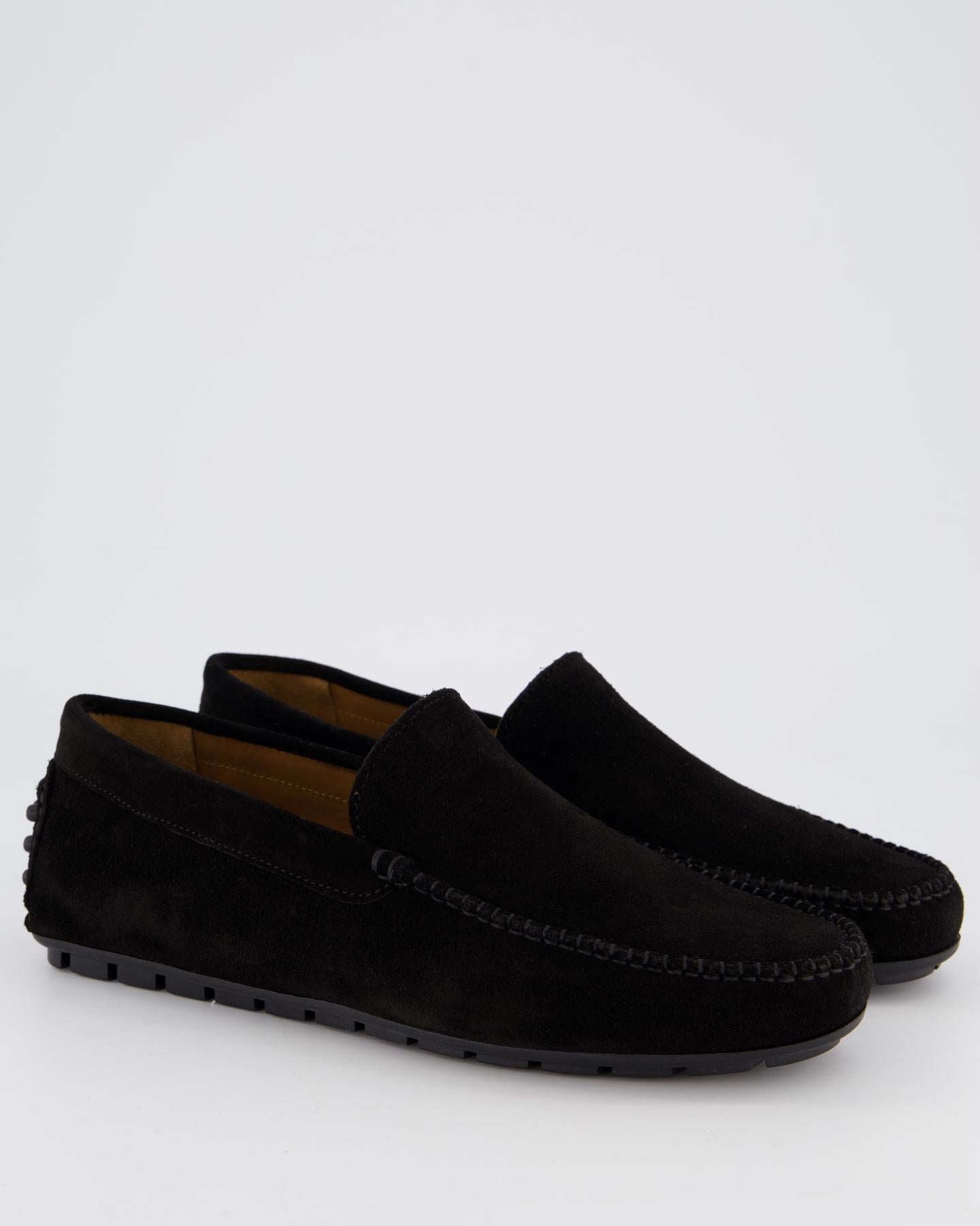 Heren Driver Loafer Zwart