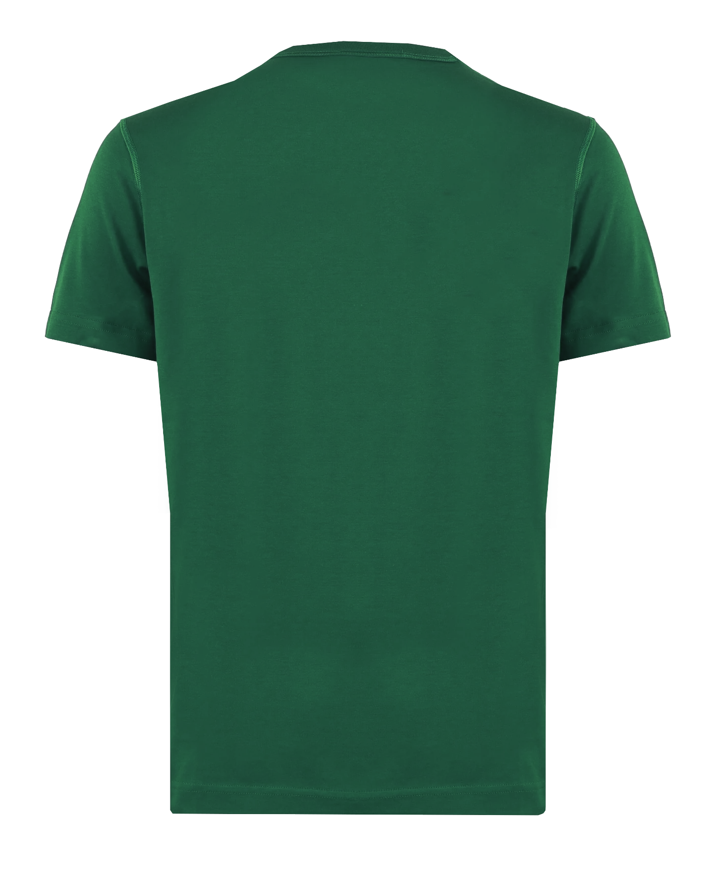 Heren Branded Tag T-Shirt Groen