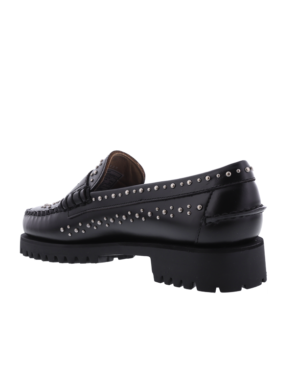 Dames Dan Studs Loafer Zwart