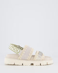 Dames Bio Sandal Back Strap Wit