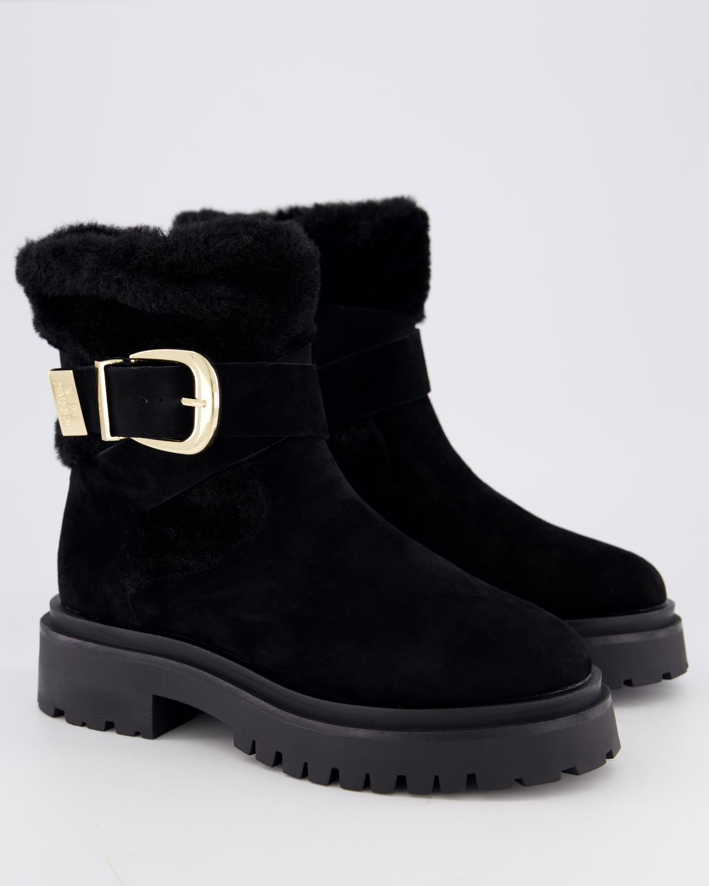 Steve Madden Dames Lodge Booty Zwart - Eleganza.nl