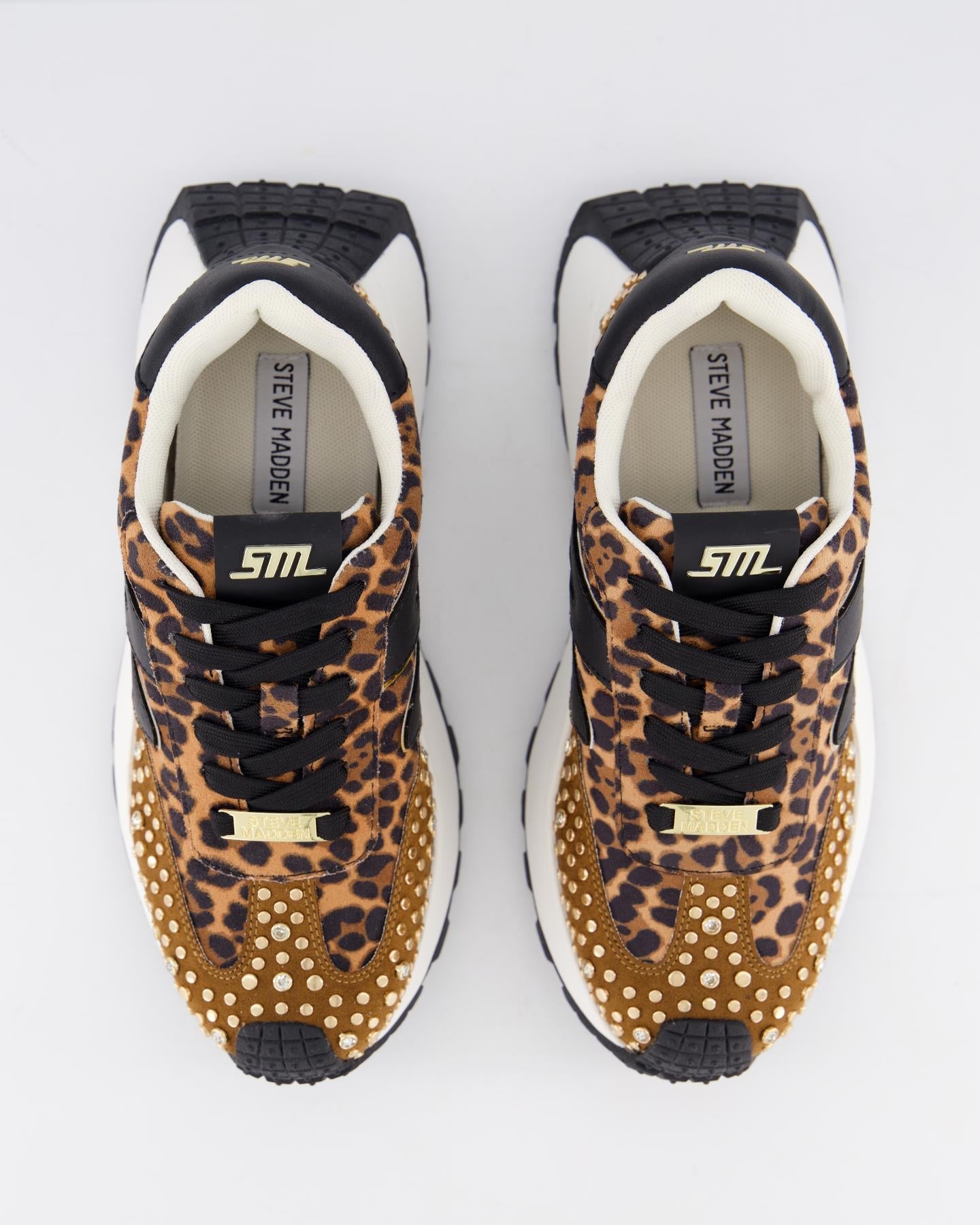 Steve Madden Dames Supercampo Sneaker Beige - Eleganza.nl
