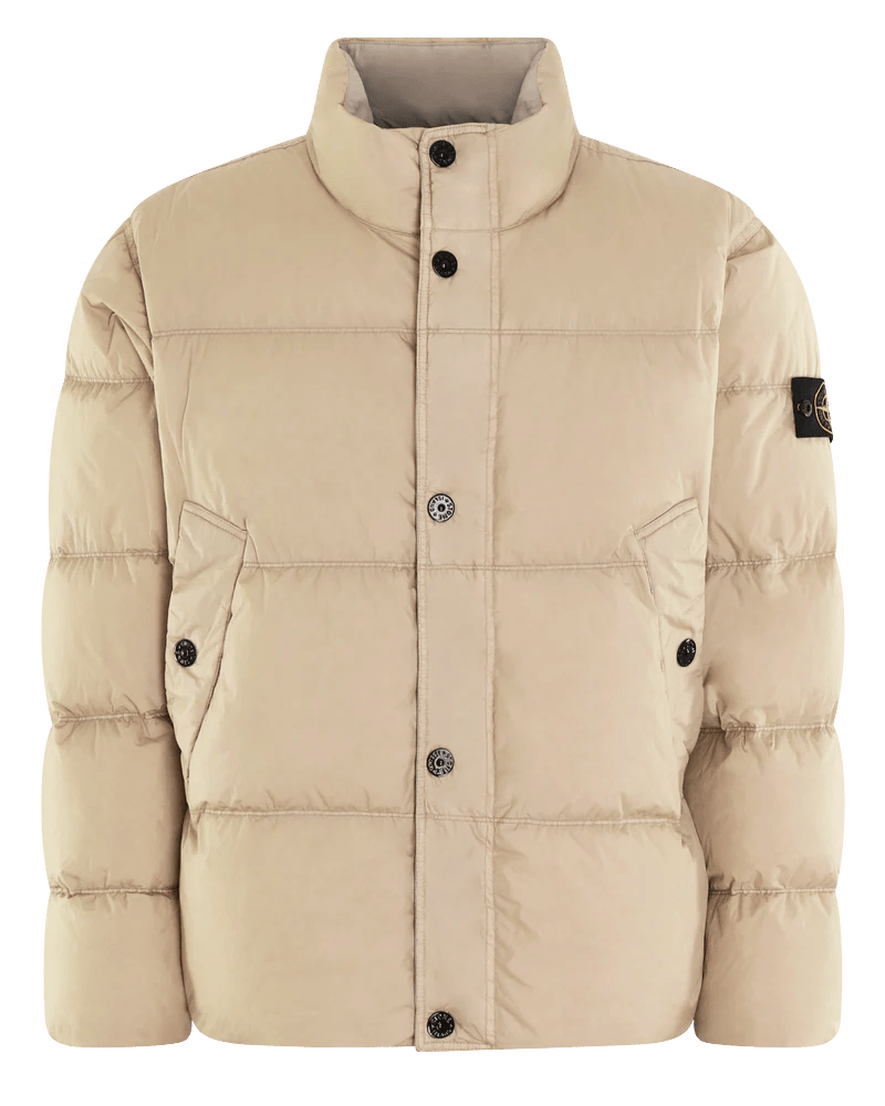 Stone Island Heren Bomber Jacket Beige - Eleganza.nl