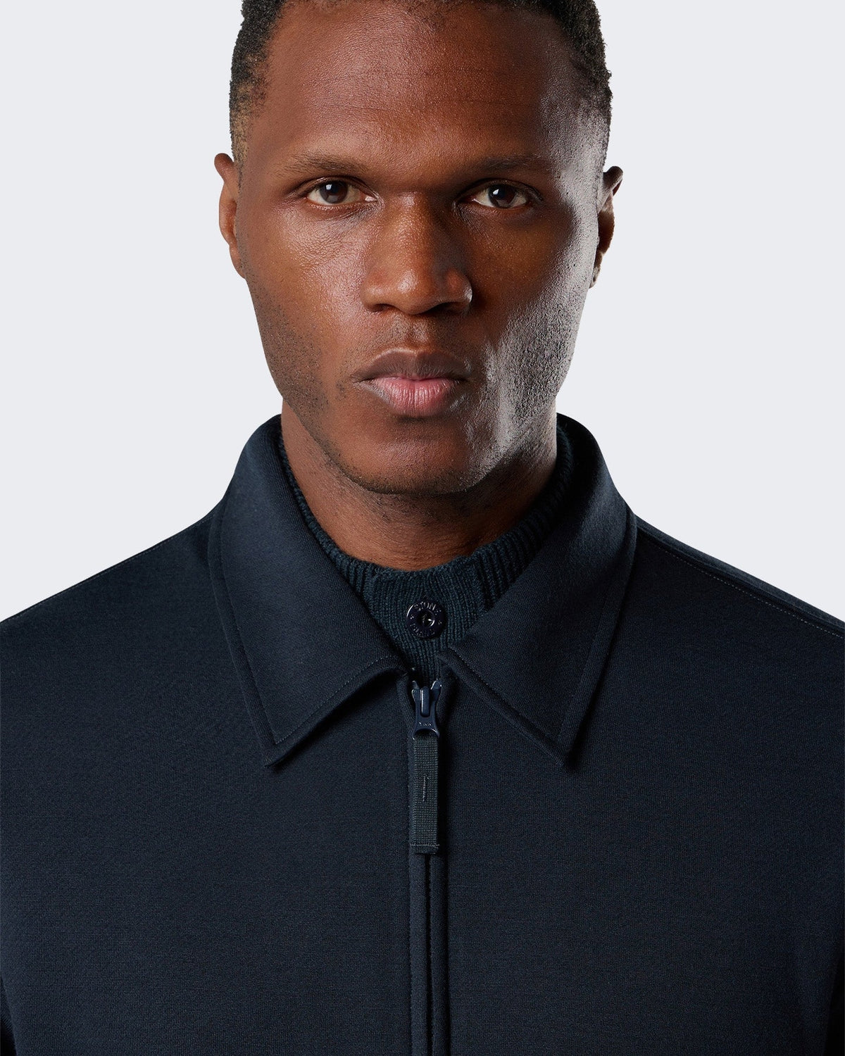 Stone Island Heren Cardigan met rits in Blauw - Eleganza.nl