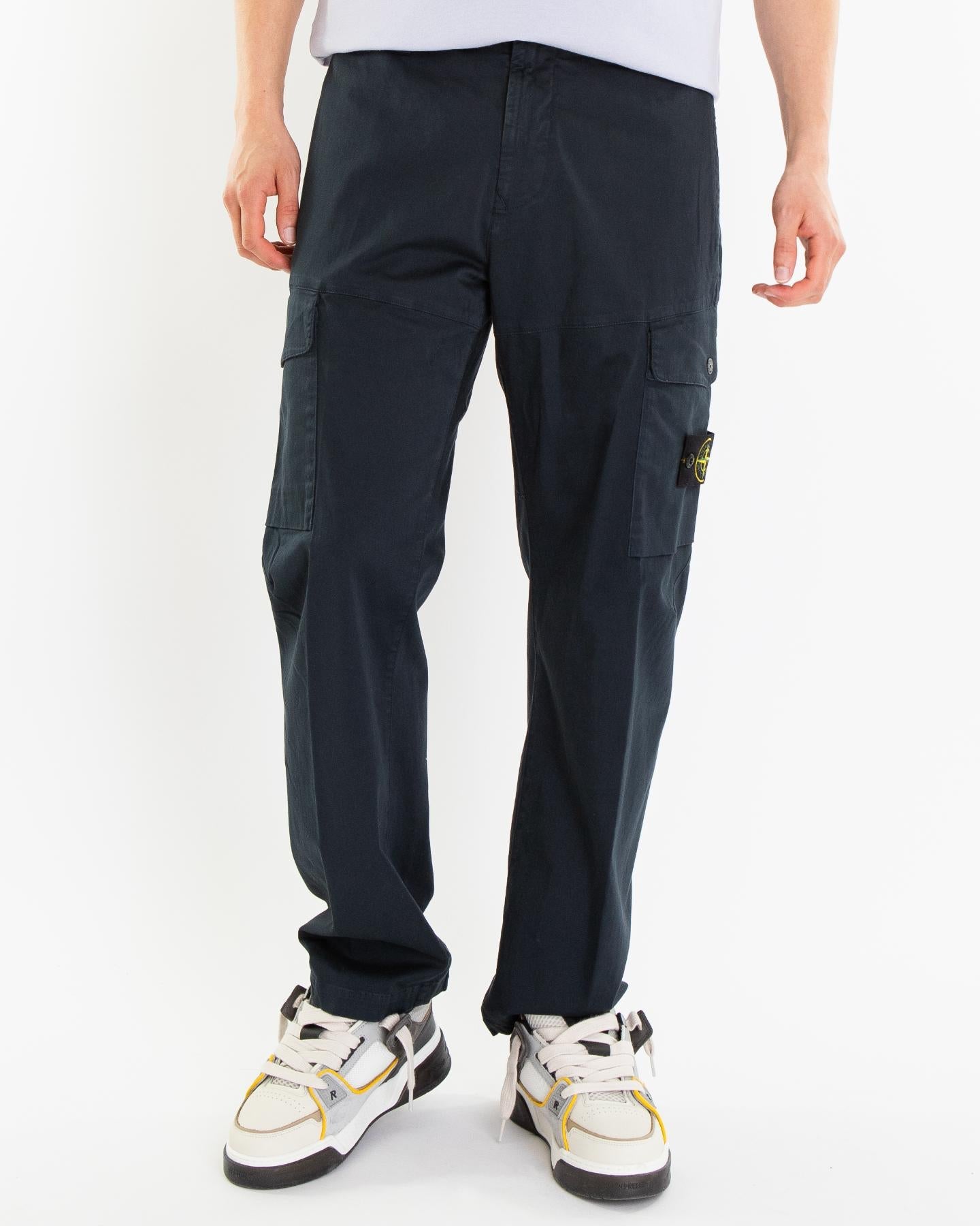 Stone Island Heren Cargo Pants Blauw - Eleganza.nl