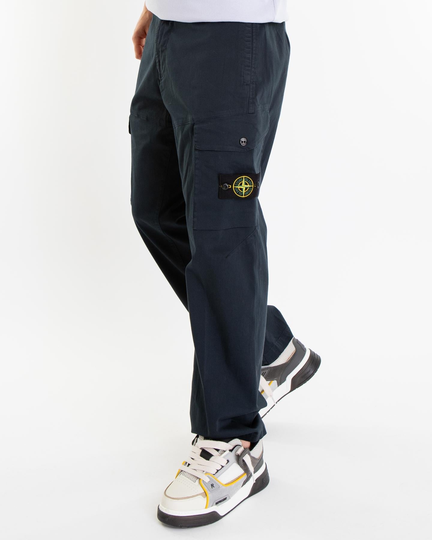 Stone Island Heren Cargo Pants Blauw - Eleganza.nl