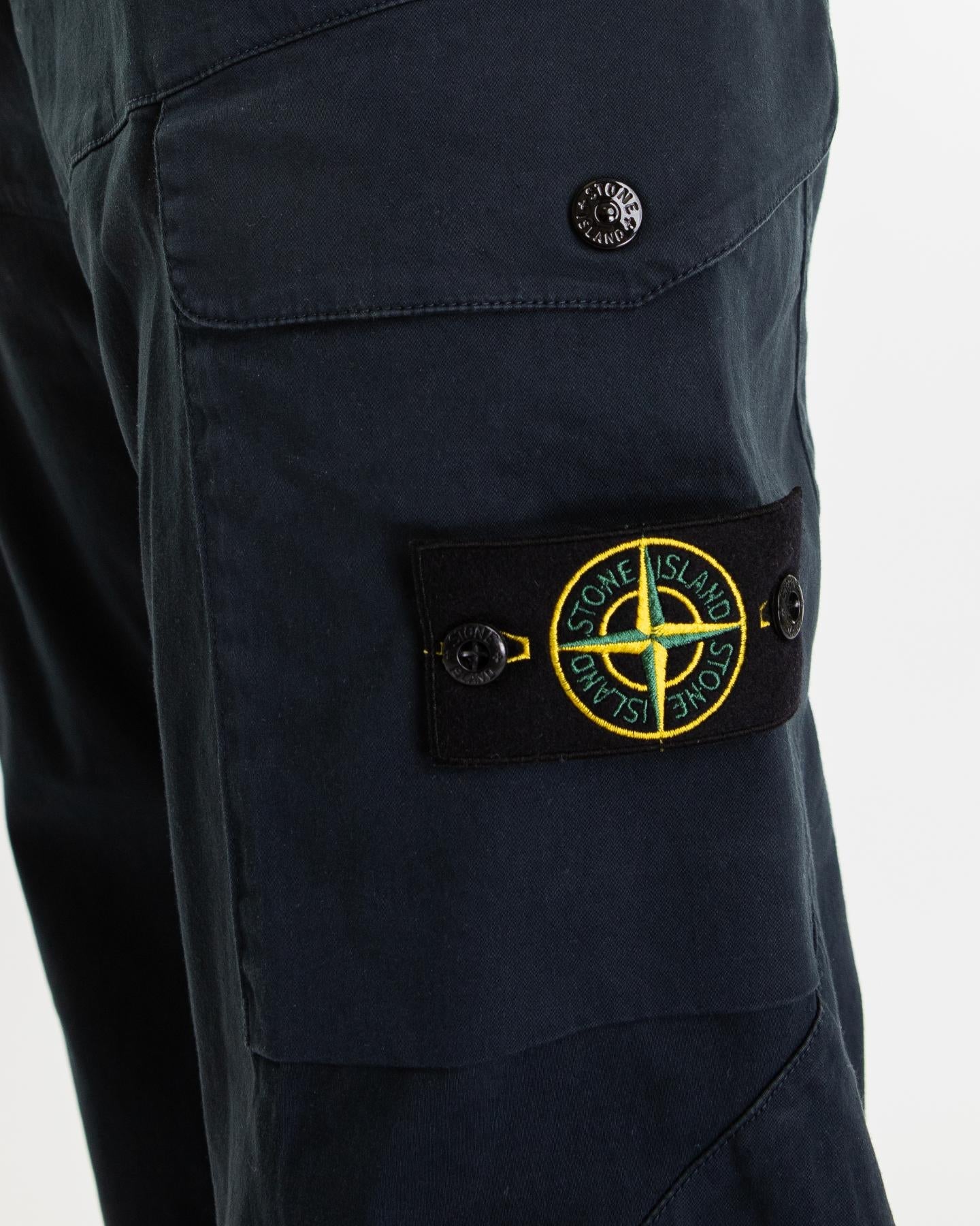 Stone Island Heren Cargo Pants Blauw - Eleganza.nl