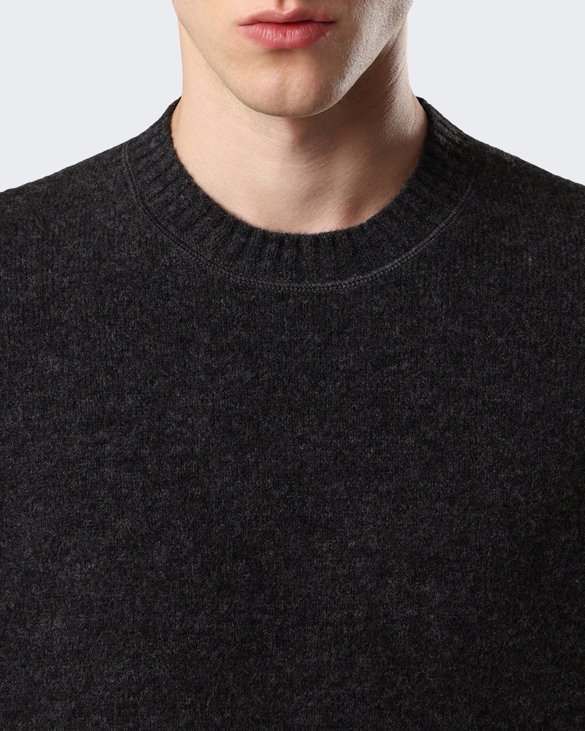 Stone Island Heren Crew Neck-Lead Grey-V0m62 Grijs - Eleganza.nl