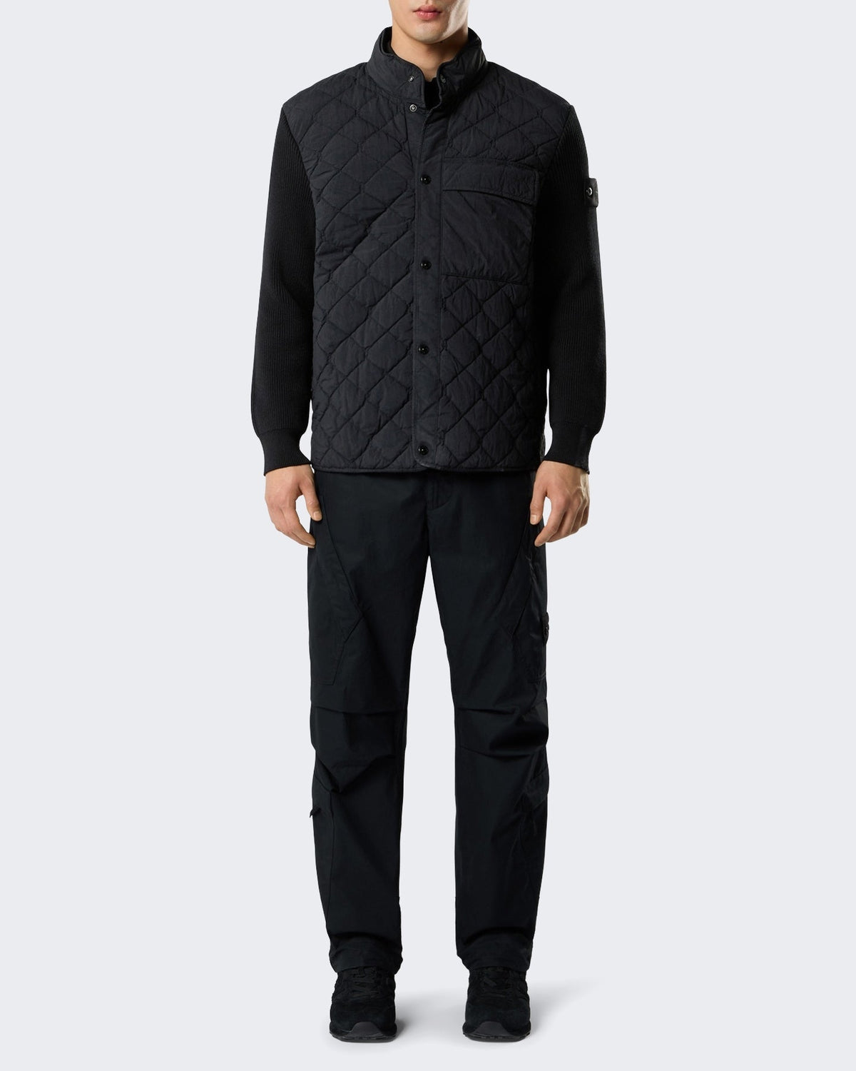 Stone Island Heren Jas Zwart - Eleganza.nl