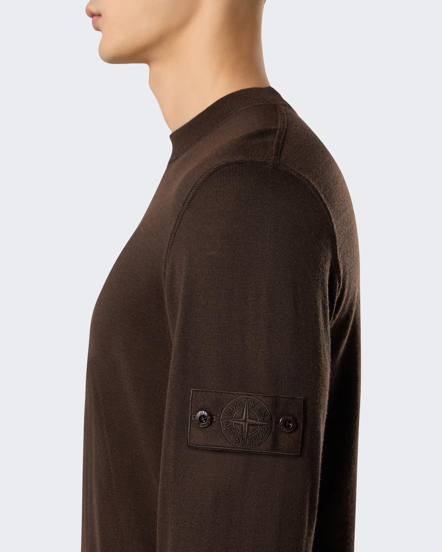 Stone Island Heren Logo Patch Poloshirt Grijs - Eleganza.nl